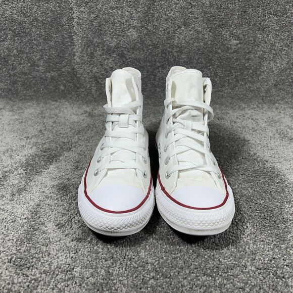 Converse Chuck Taylor All Star M7650 Mens Sz 6 Women’s Sz 8 White High Top Shoes - Picture 3 of 12
